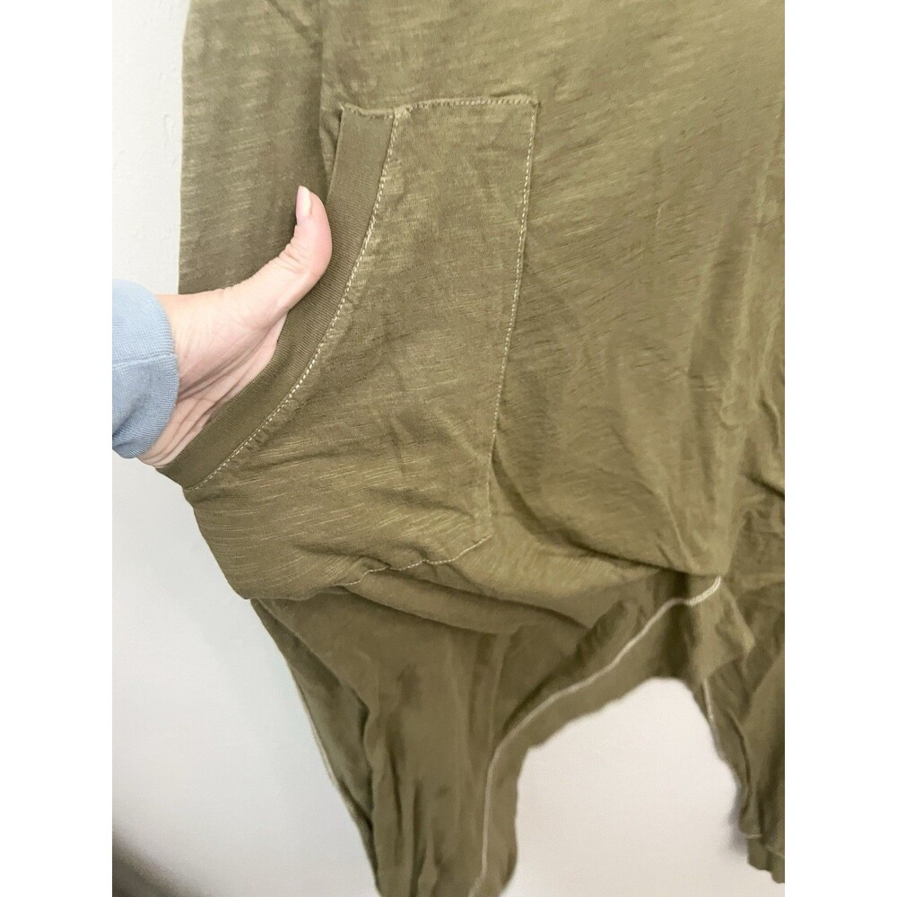 Natural Life Johnnie Jumpsuit Womens L Green Lounge Sleepwear Comfy One Piece - Picture 6 of 7